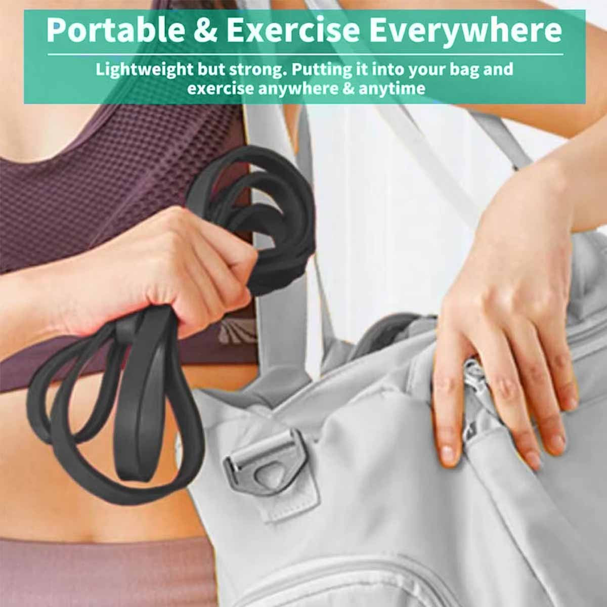Heavy Duty Exercise Resistance Bands Fitness GYM Powerlift Pull up Assist Band
