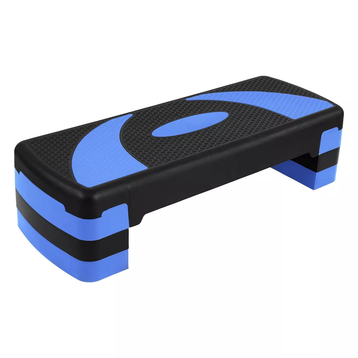 Balancefrom Fitness Adjustable Workout Aerobic Step Platform Trainer W/ Raisers